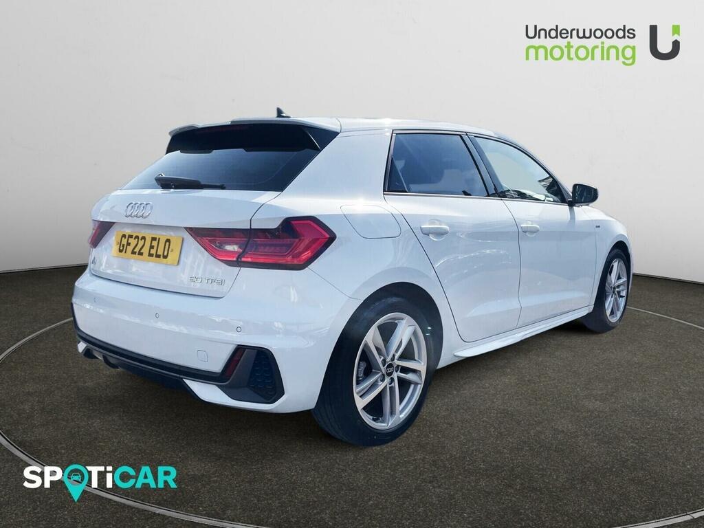 Audi A1 30 Tfsi 110 S Line S Tronic GF22ELO White #5