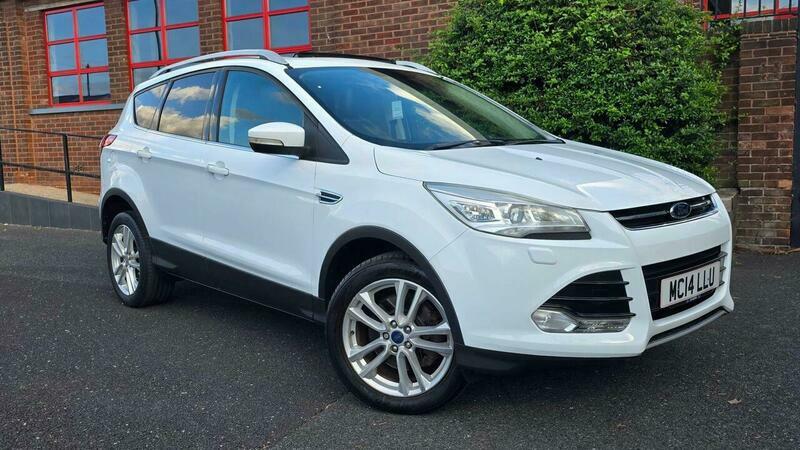 Ford Kuga 2.0 Tdci Titanium X White #2