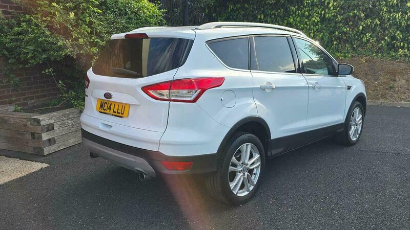 Ford Kuga 2.0 Tdci Titanium X White #4