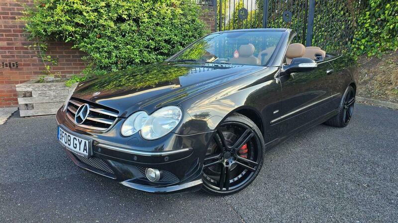 Mercedes-Benz CLK Red #2