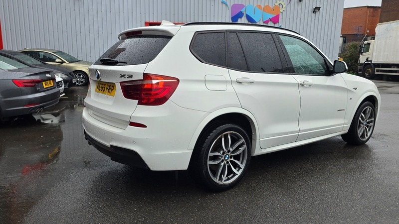 BMW X3 Xdrive20d Se Blue #4