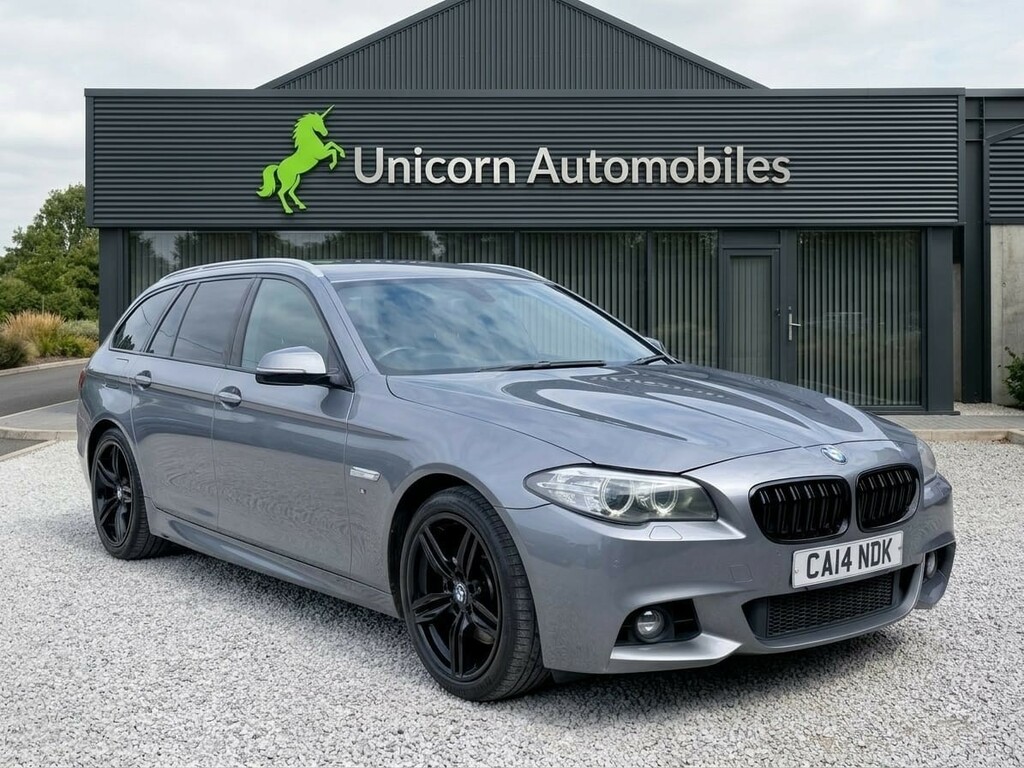 BMW 5 Series 2.0 520D M Sport Touring 2014 Grey