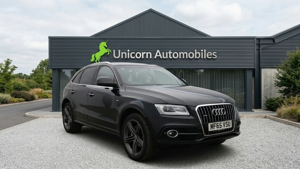 Audi Q5 2.0 Tdi S Line Plus 2015 MF65VSU Black