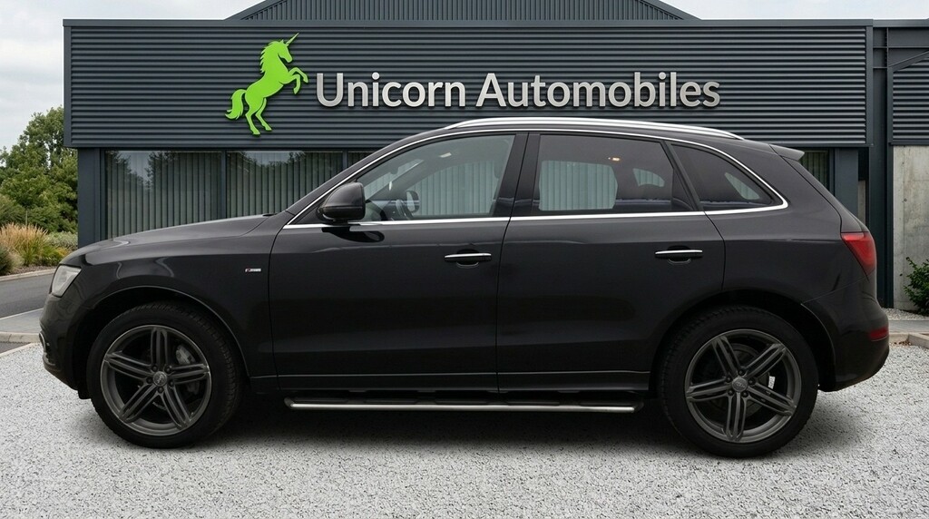Audi Q5 2.0 Tdi S Line Plus 2015 MF65VSU Black #5