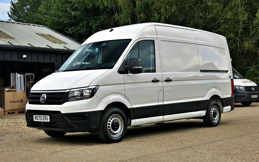 Volkswagen Crafter Panel Van 140Hp Aircon Mwb Startline Business High White