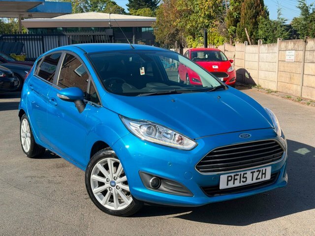 Ford Fiesta 1.0T Ecoboost Titanium Hatchback Powers PF15TZH Blue #3