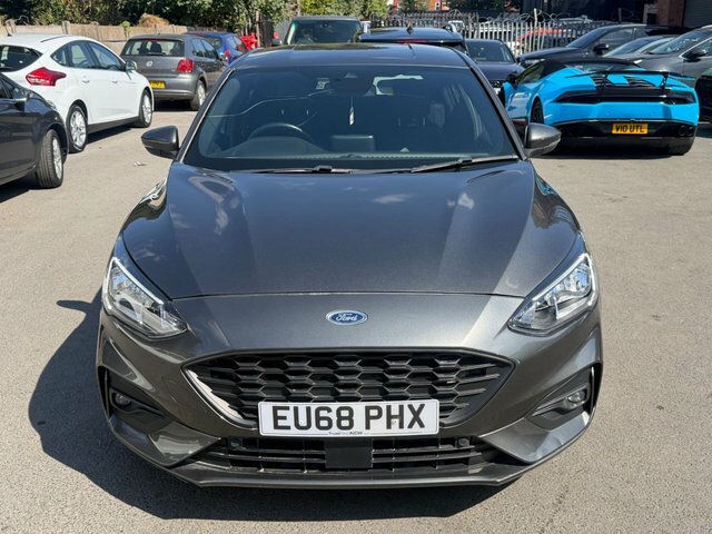 Ford Focus 1.0T Ecoboost St-line X Hatchback EU68PHX Grey #4