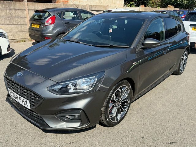 Ford Focus 1.0T Ecoboost St-line X Hatchback EU68PHX Grey #5