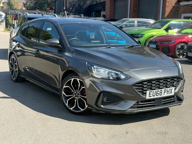 Ford Focus 1.0T Ecoboost St-line X Hatchback EU68PHX Grey #3
