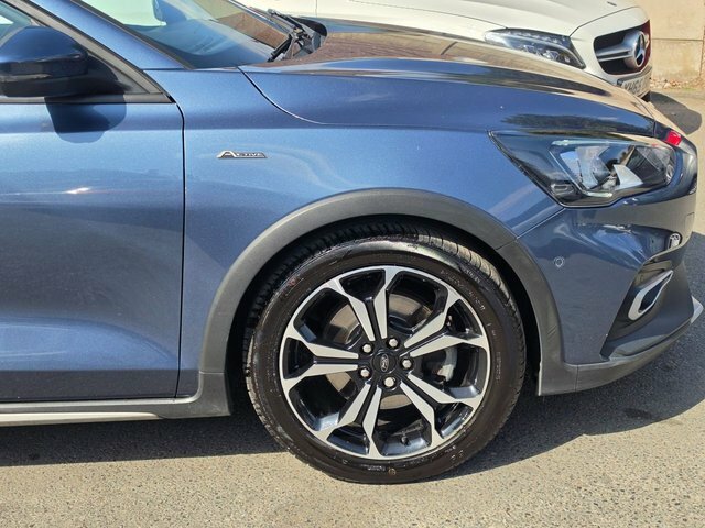 Ford Focus 1.0T Ecoboost Active X Hatchback E LG69OMW Blue #4