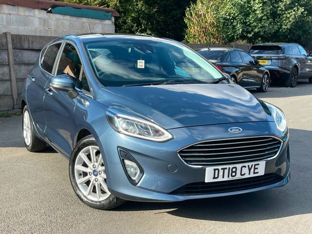 Ford Fiesta 1.0T Ecoboost Titanium Hatchback E DT18CYE Blue #3