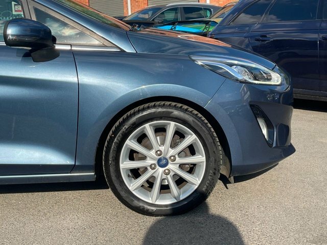 Ford Fiesta 1.0T Ecoboost Titanium Hatchback E DT18CYE Blue #4