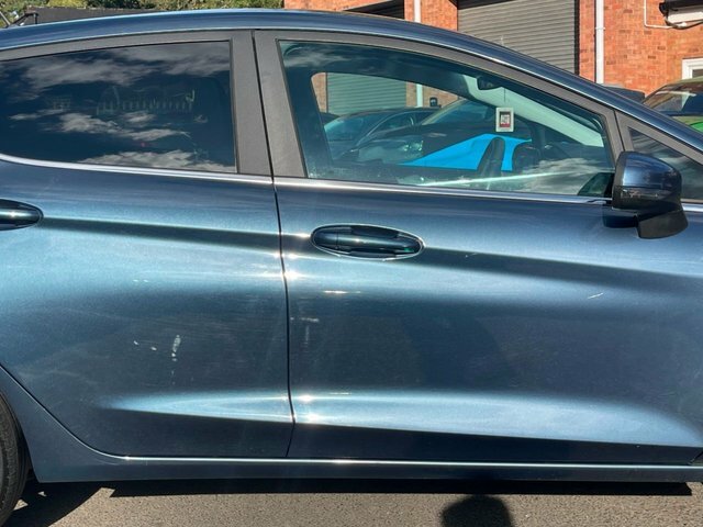 Ford Fiesta 1.0T Ecoboost Titanium Hatchback E DT18CYE Blue #5