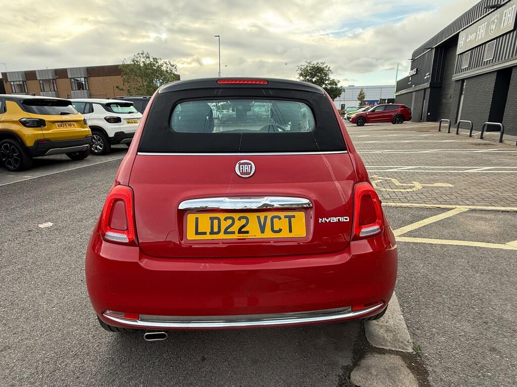 Fiat 500C 1.0 Mhev Red Euro 6 Ss Red #6