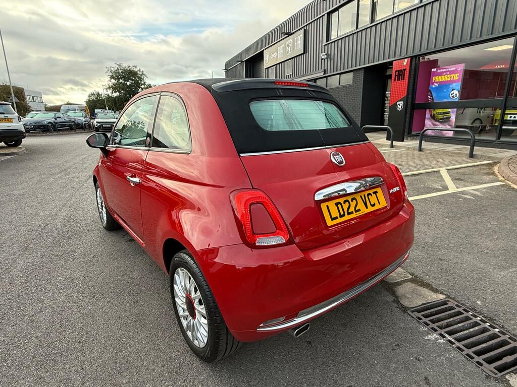 Fiat 500C 1.0 Mhev Red Euro 6 Ss Red #5