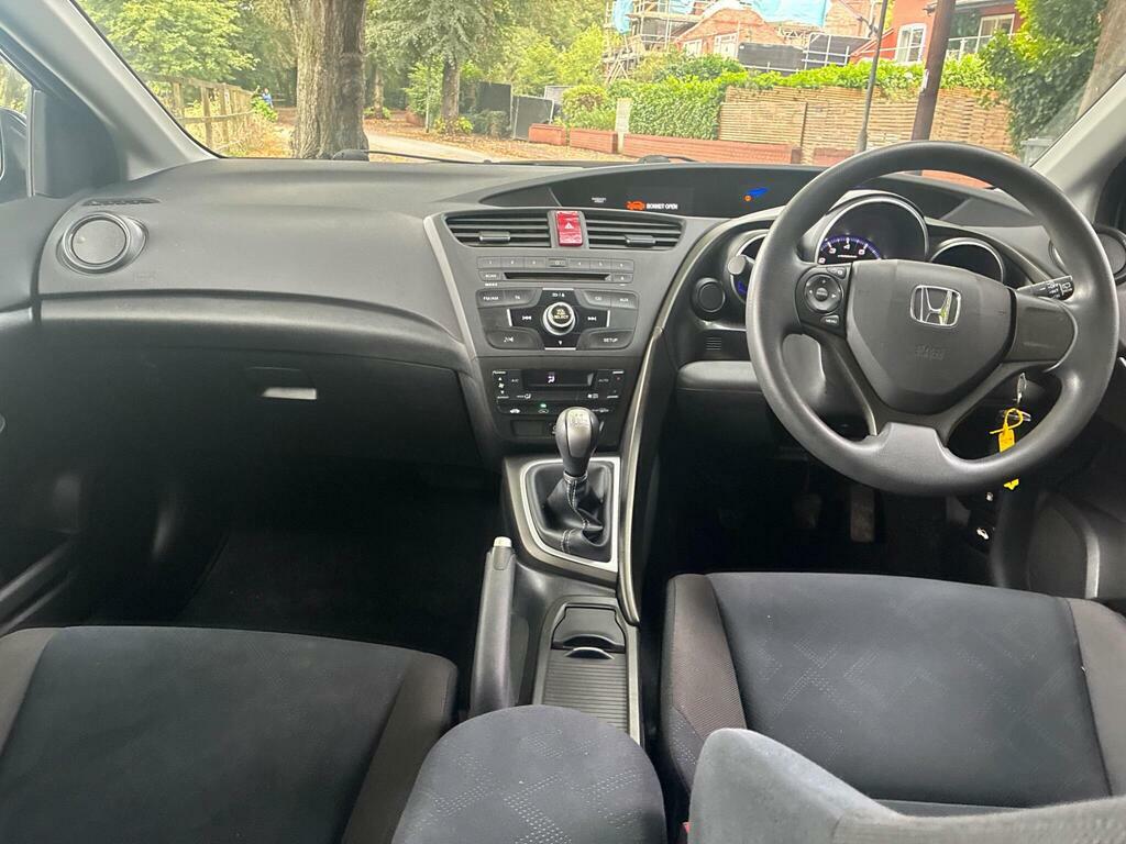 Honda Civic Se White #17