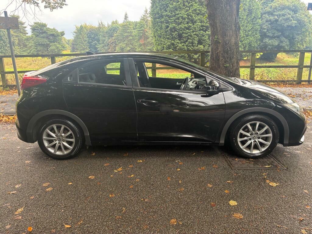 Honda Civic Se White #3