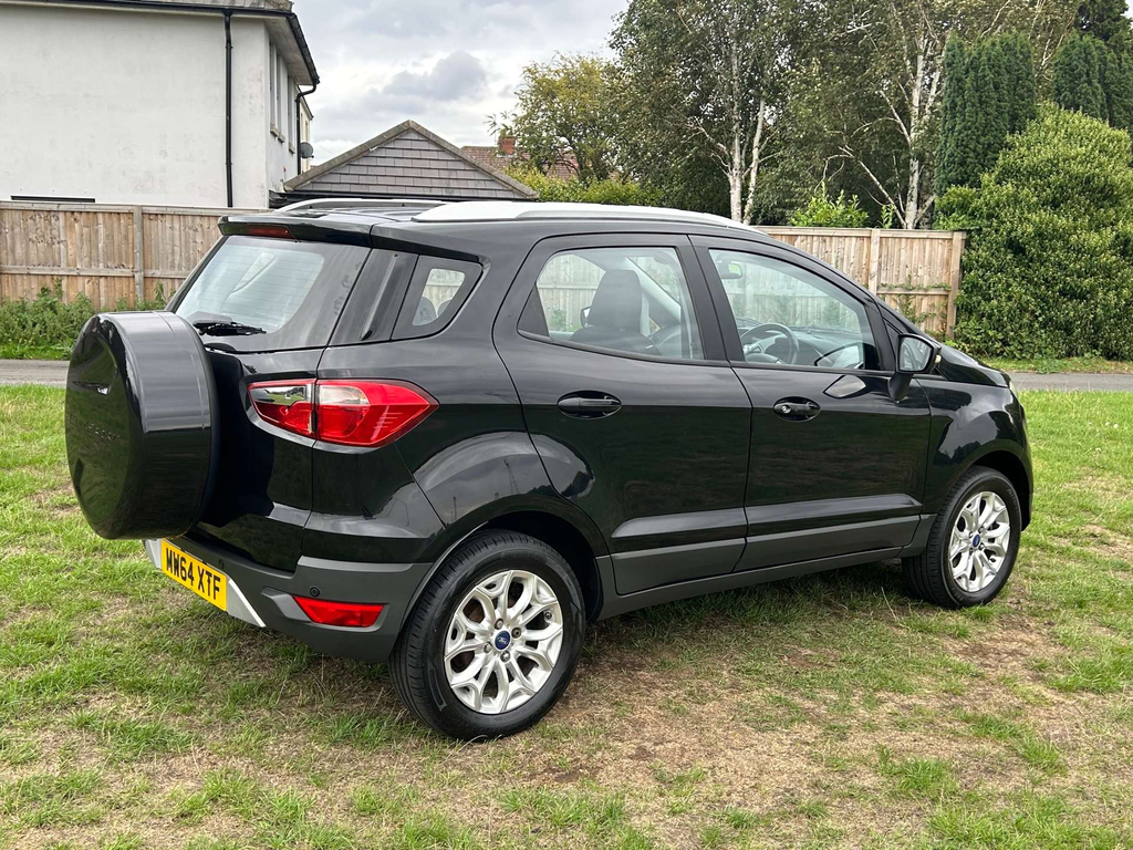 Ford Ecosport Titanium Tdci Black #4