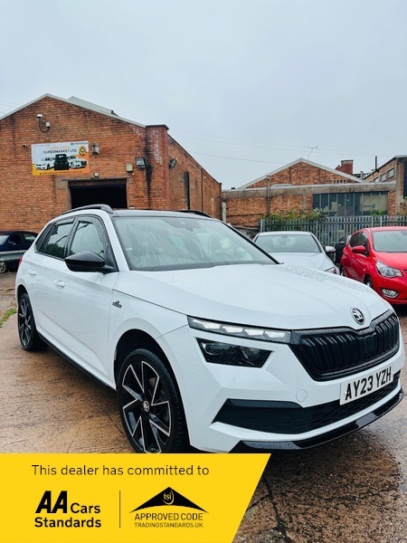 Skoda Kamiq Monte Carlo Tsi White