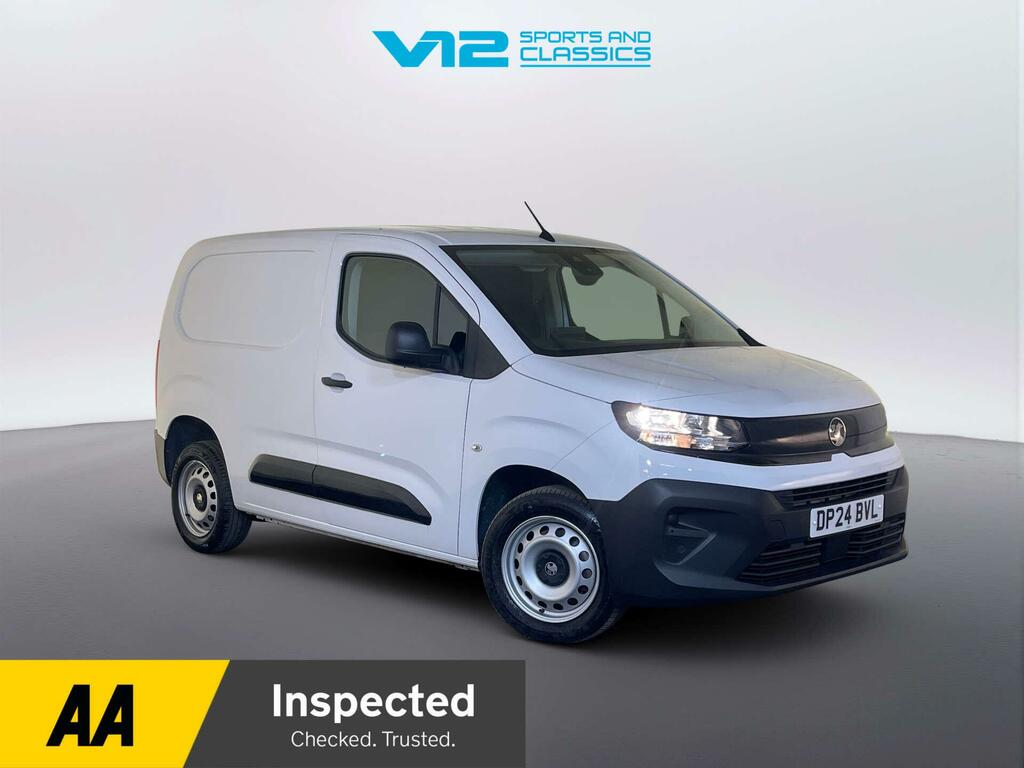 Vauxhall Combo 1.5 Turbo D 2300 Prime Panel Van White
