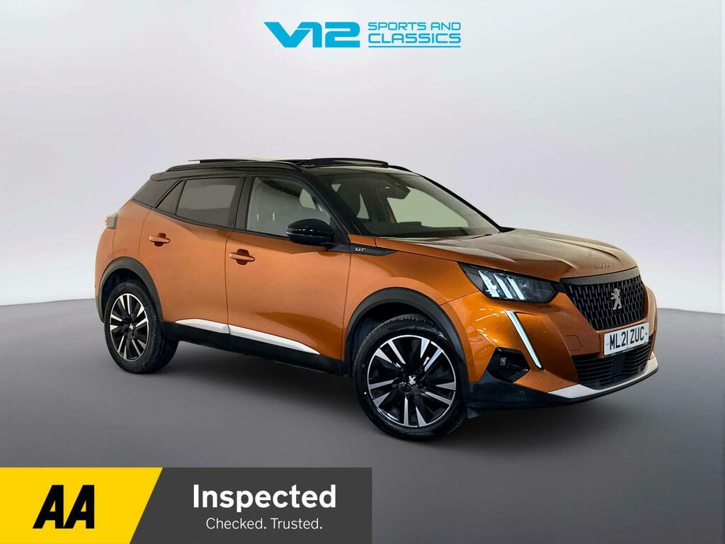 Peugeot 2008 1.2 Puretech Gt Premium Suv Eat Euro 6 Orange
