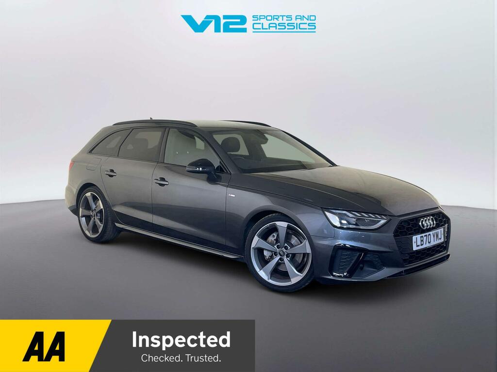 Audi A4 Avant 2.0 Tfsi 40 Black Edition Estate S Tron Grey