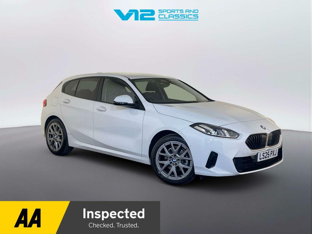 BMW 1 Series 1.5 120I Mht Sport Hatchback Hybrid Dct White