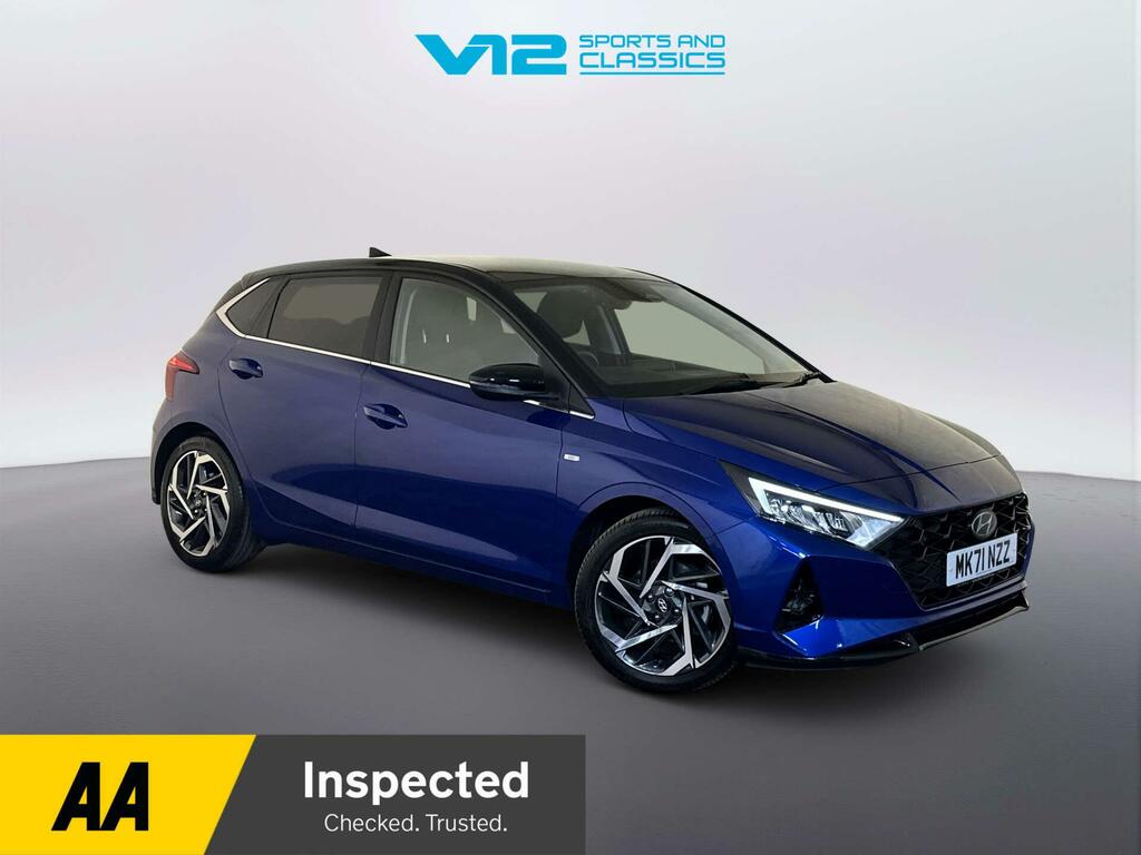 Hyundai I20 1.0 T-gdi Mhev Ultimate Hatchback Hybri Blue
