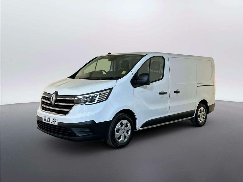 Renault Trafic 2.0 Dci Blue Sl30 Advance Panel Van Man NA73UGP White #4