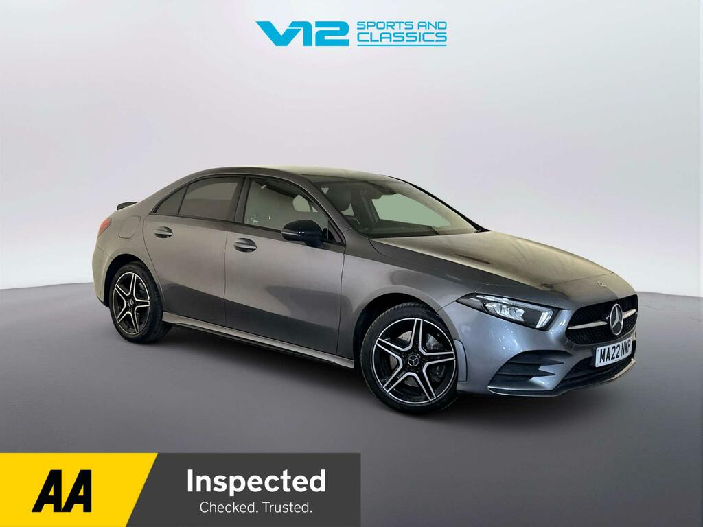 Mercedes-Benz A Class 1.3 A250e 15.6Kwh Amg Line Edition Saloon Petr Grey