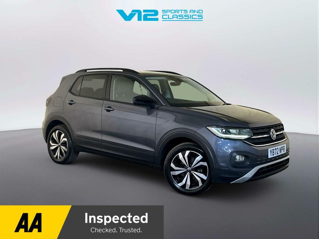 Volkswagen T-Cross 1.0 Tsi Black Edition Suv Dsg Euro 6 S Grey