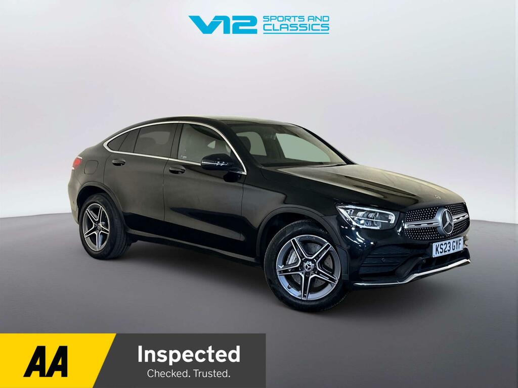 Mercedes-Benz GLC Class 2.0 Glc300h Mhev Amg Line Coupe Hybrid Black