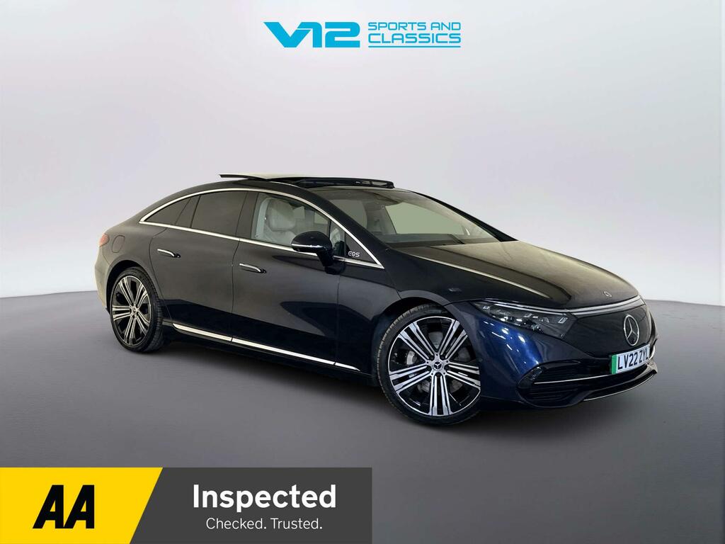 Mercedes-Benz EQS Eqs 450 108.4Kwh Exclusive Luxury Saloon Elec Blue