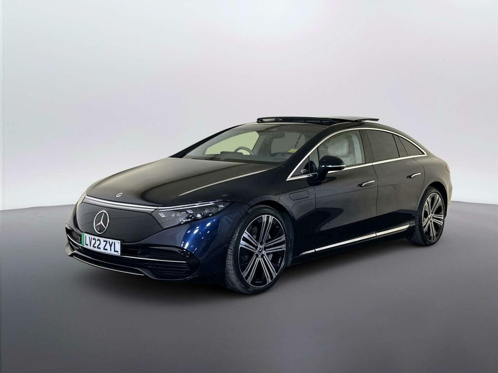 Mercedes-Benz EQS Eqs 450 108.4Kwh Exclusive Luxury Saloon Elec Blue #4
