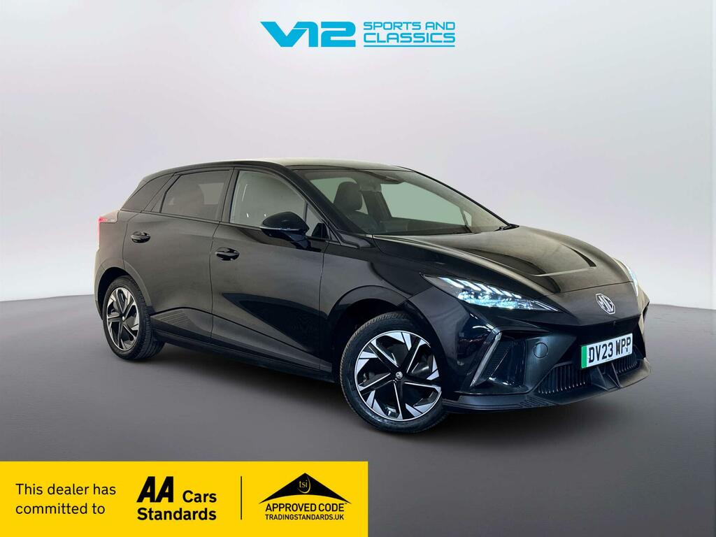 MG MG4 64Kwh Trophy Long Range Hatchback Aut DV23WPP Black