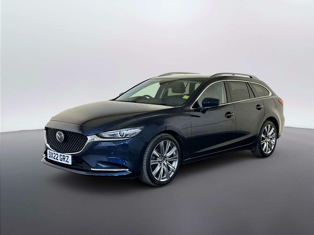 Mazda 6 2.0 Skyactiv-g Sport Tourer Euro DX22GRZ Blue #4