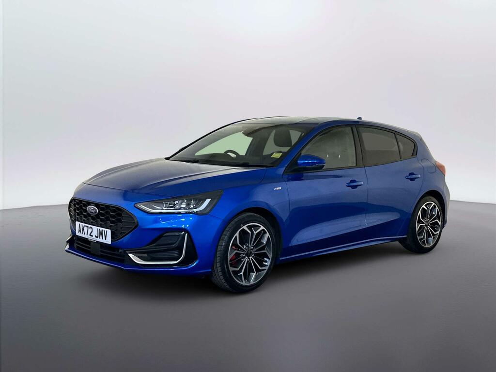 Ford Focus 1.0T Ecoboost Mhev St-line Vignale Hatchback P Blue #4