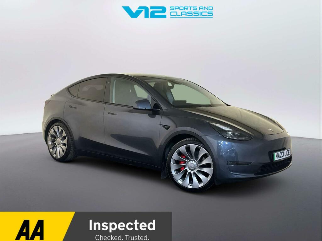 Tesla Model Y Dual Motor Performance Suv 4Wd Grey