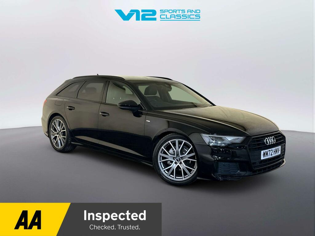 Audi A6 Avant 2.0 Tfsi 40 Black Edition Estate S Tron Black
