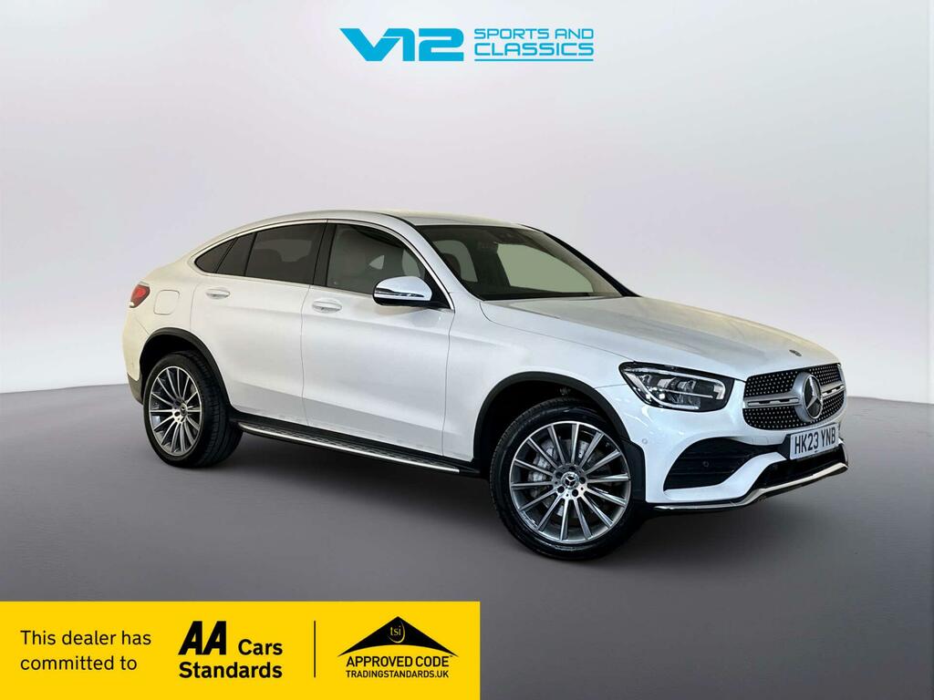 Mercedes-Benz GLC Class 2.0 Glc300e 13.5Kwh Amg Line Premium Coupe P White