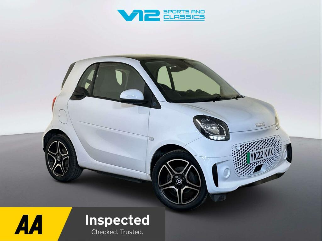 Smart Fortwo Coupe 17.6Kwh Pulse Premium Coupe 22K White