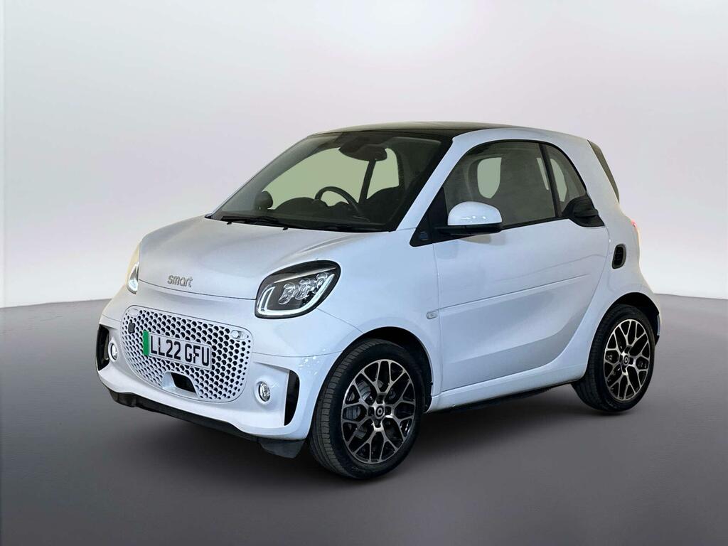 Smart Fortwo Coupe 17.6Kwh Prime Exclusive Coupe 2 LL22GFU White #4