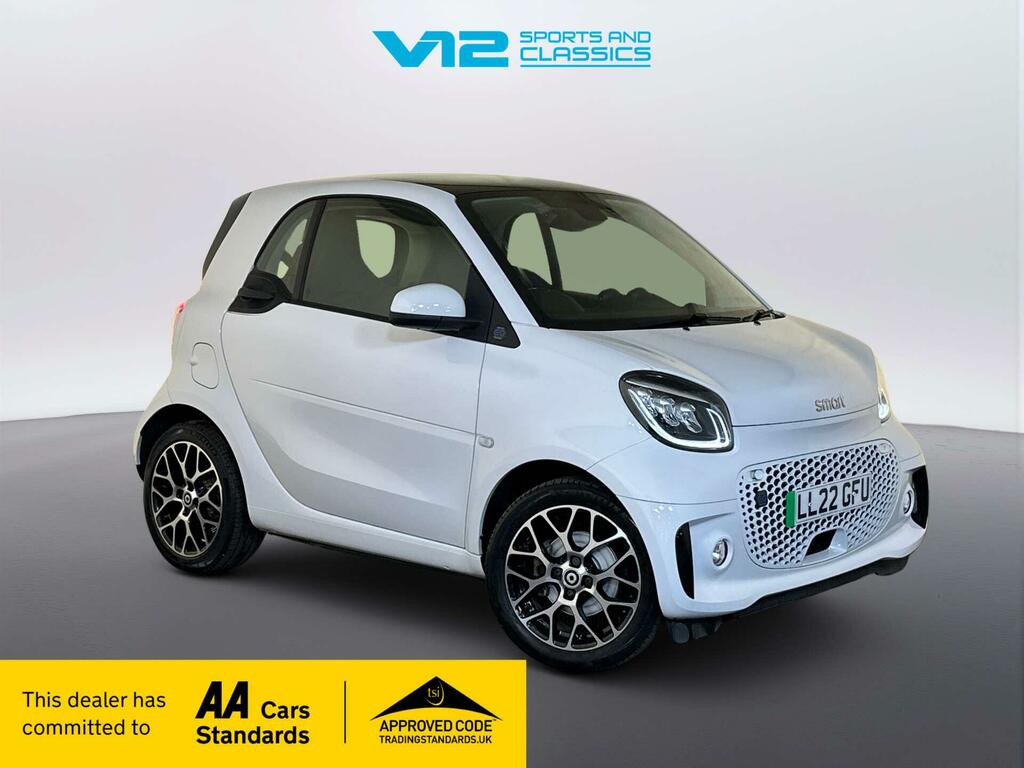 Smart Fortwo Coupe 17.6Kwh Prime Exclusive Coupe 2 White