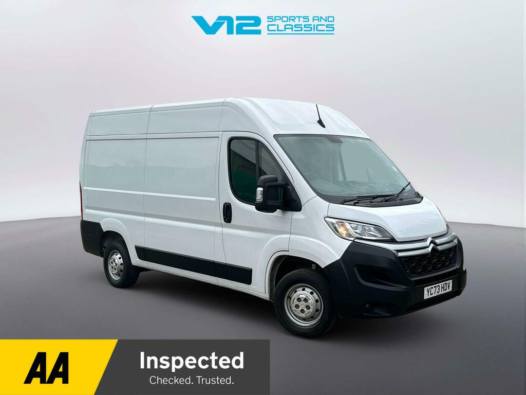 Citroen Relay 2.2 Bluehdi 35 Enterprise Edition Panel Van Di White