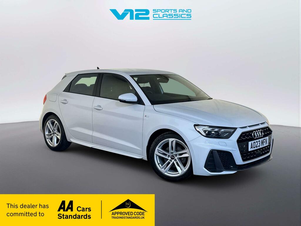 Audi A1 1.0 Tfsi 30 S Line Sportback Eur White