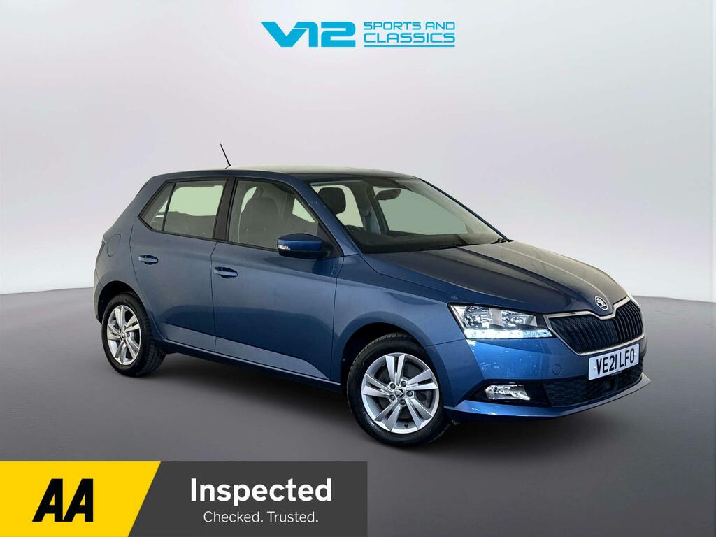 Skoda Fabia 1.0 Tsi Se Hatchback Dsg Euro 6 Ss Blue