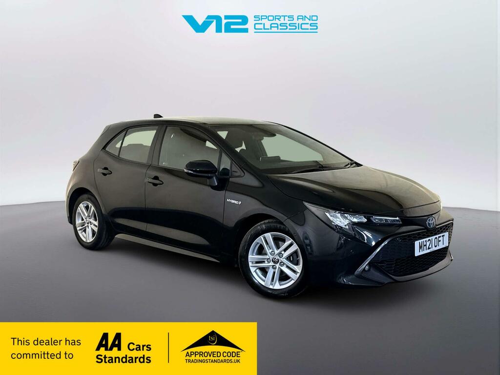 Toyota Corolla 1.8 Vvt-h Gpf Icon Tech Hatchback Hybri Black
