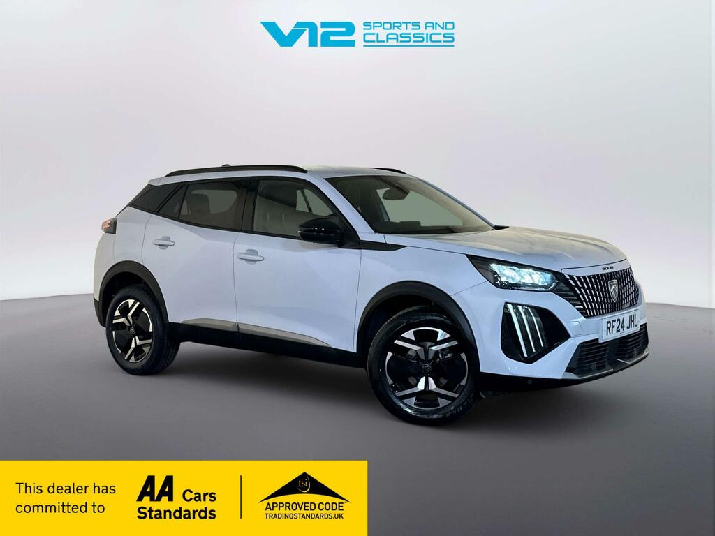 Peugeot 2008 1.2 Puretech Allure Suv Euro 6 White