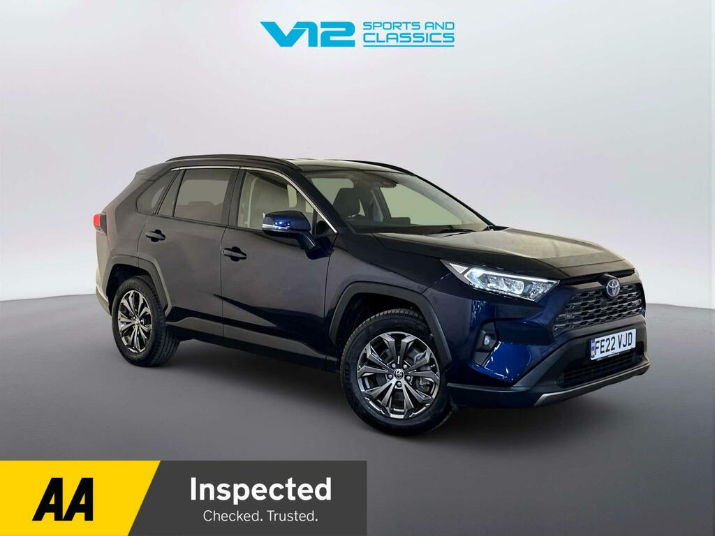 Toyota Rav 4 2.5 Vvt-h Gpf Design Suv Hybrid Cvt Eur Blue