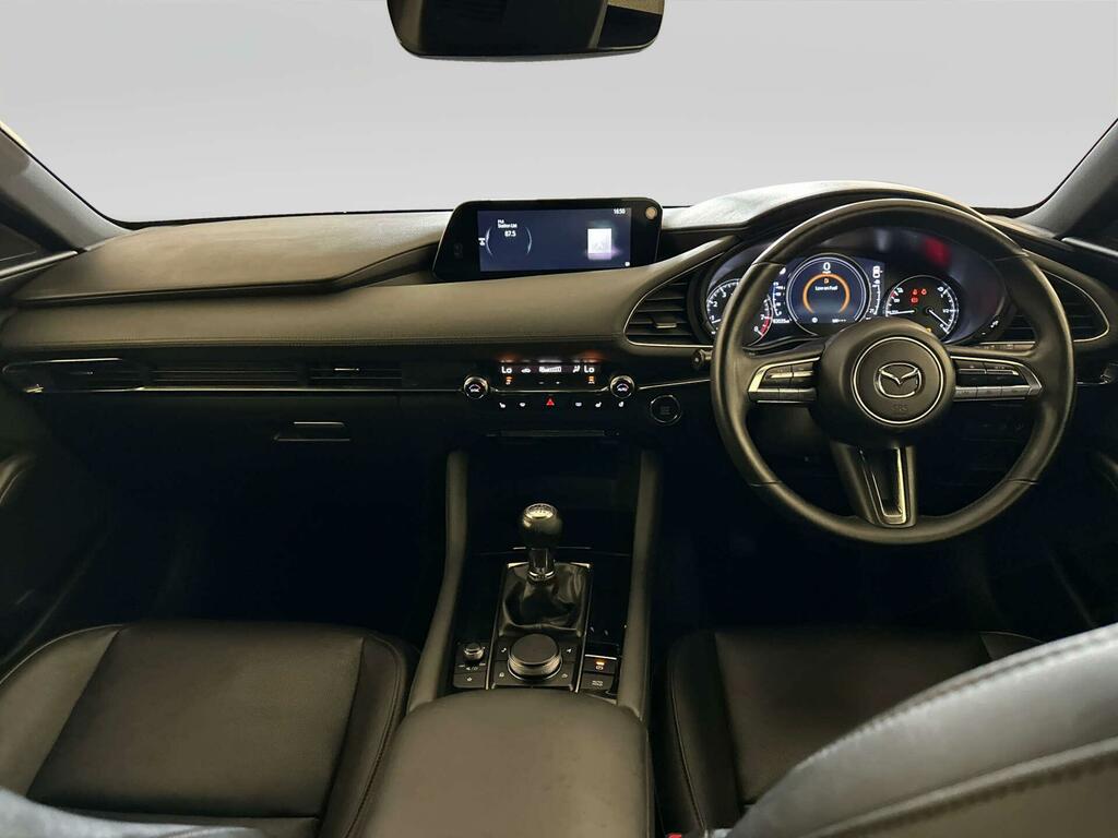 Mazda 3 2.0 Skyactiv-x Mhev Gt Sport Tech Hatchback Pe BP20OCZ White #2